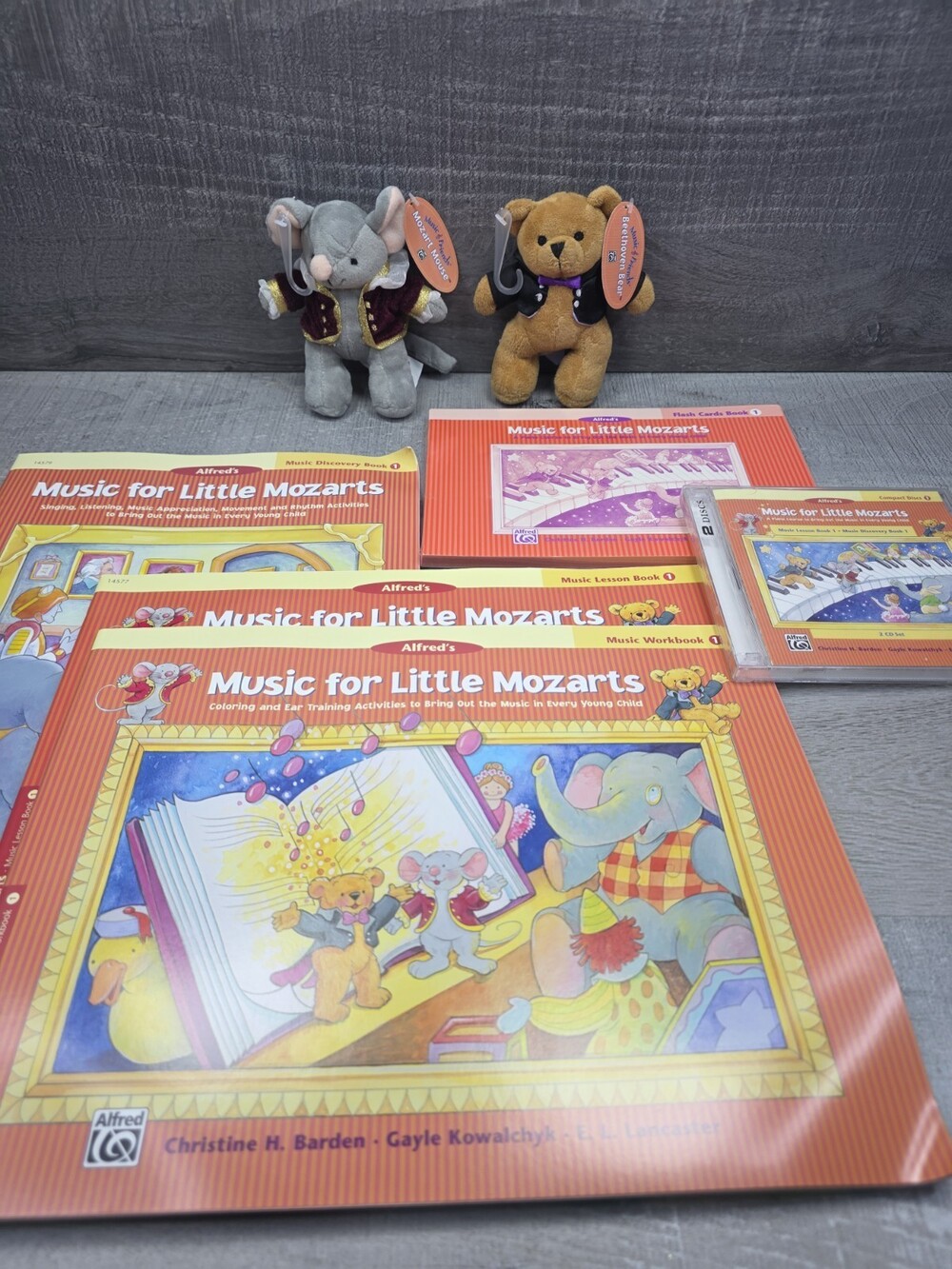 Alfred Music for Little Mozarts Deluxe Starter Kit Musical Learning Toys G38